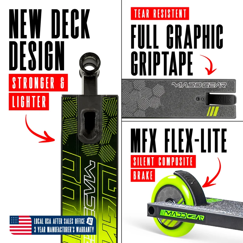 Madd Gear MG3 Zen Pro Scooter - Green