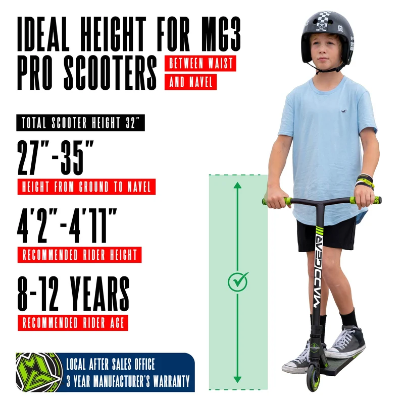 Madd Gear MG3 Zen Pro Scooter - Green