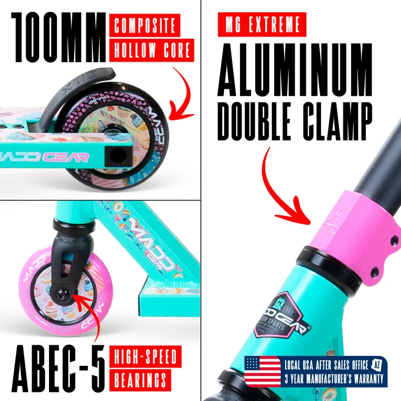 Madd Gear MG2 Obsidian Pro Scooter - Sugar Rush