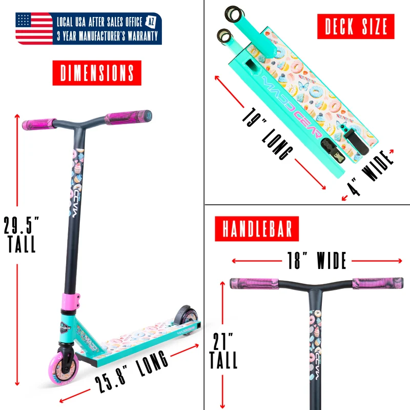 Madd Gear MG2 Obsidian Pro Scooter - Sugar Rush