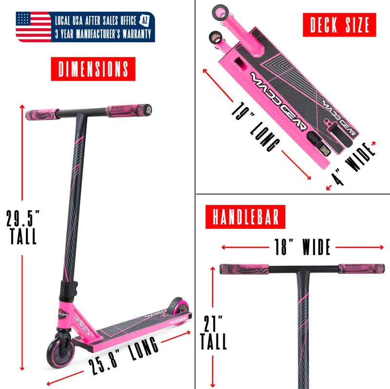 Madd Gear MG1 Raven Pro Scooter - Pink