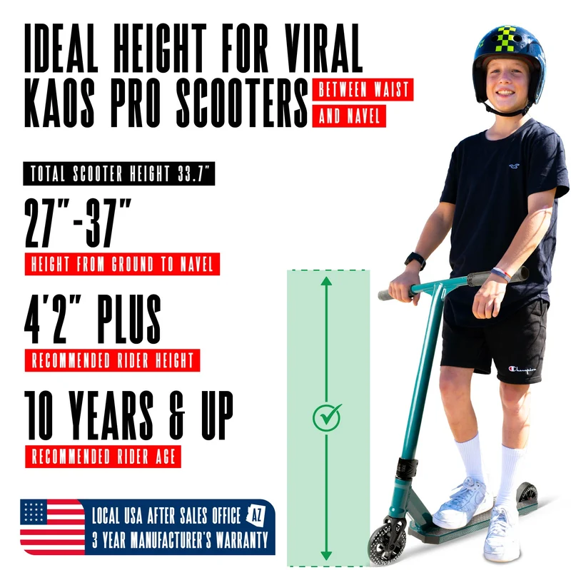 Madd Gear Viral Kaos Pro Scooter - Denim