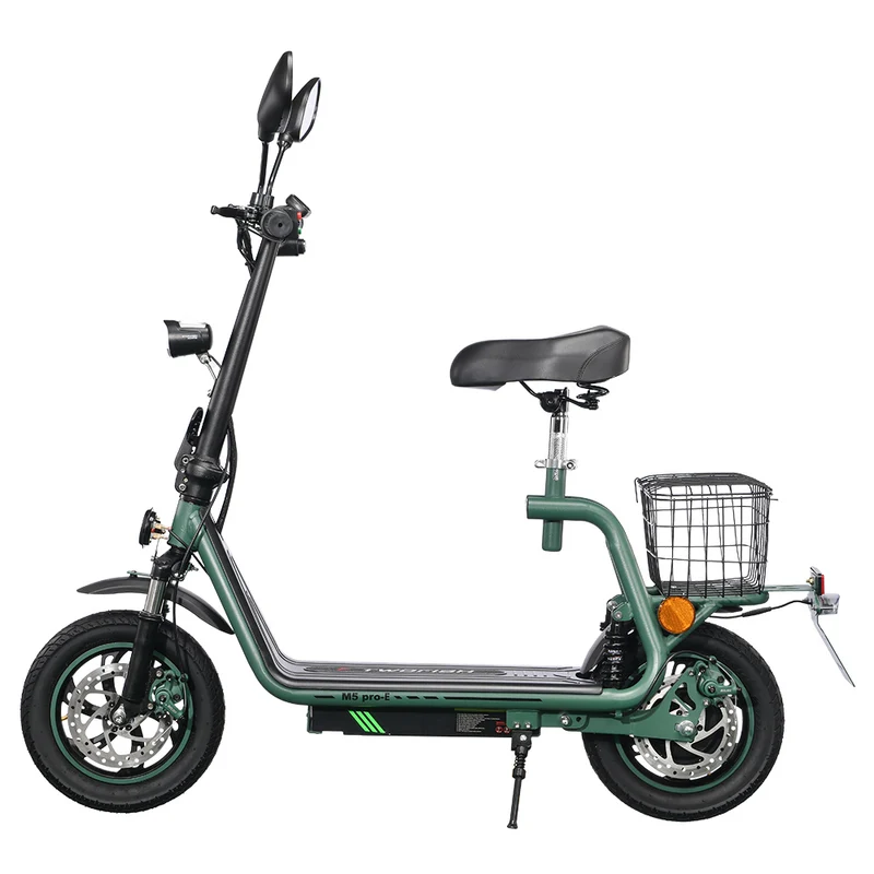 TWOFISH M5 Pro-E Electric Scooter 12" Tire 40km/h 500W 48V 13Ah Battery