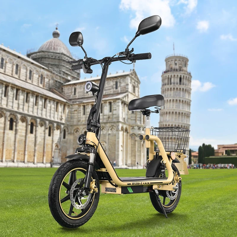 TWOFISH M5 Elite-E Electric Scooter 14" Tire 40km/h 500W 48V 13Ah Battery