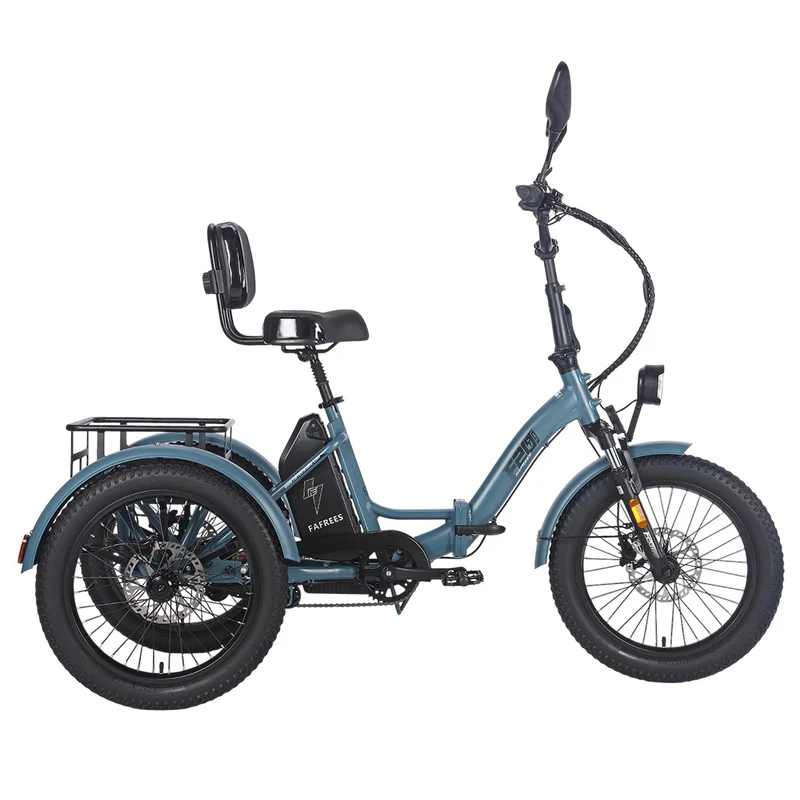 Fafrees F20 Mate Foldable Electric Tricycle 48V 23.45Ah Battery With L2e-P Certified