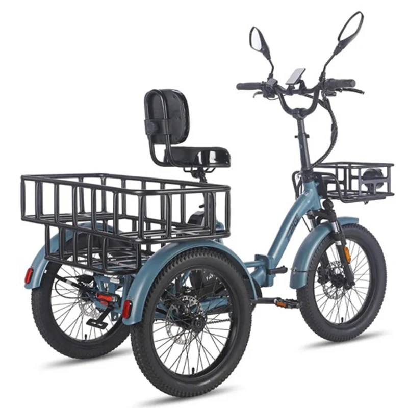 Fafrees F20 Mate Foldable Electric Tricycle 48V 23.45Ah Battery With L2e-P Certified