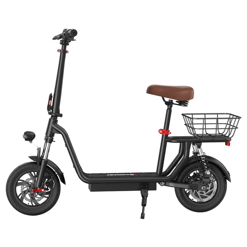 iScooter i12 Electric Scooter With Basket 12" Tires 500W UK