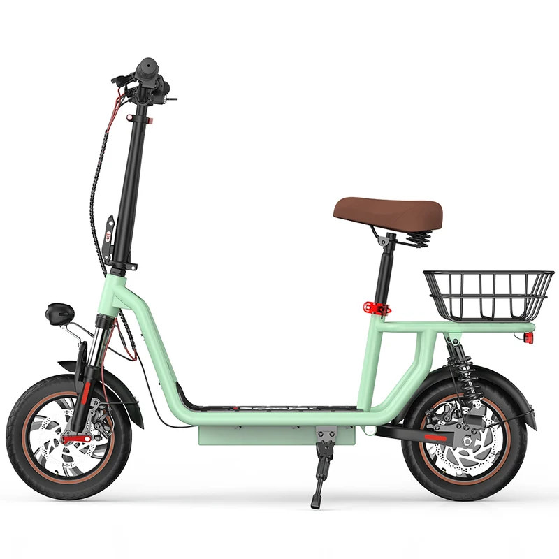 iScooter i12 Electric Scooter With Basket 12" Tires 500W UK