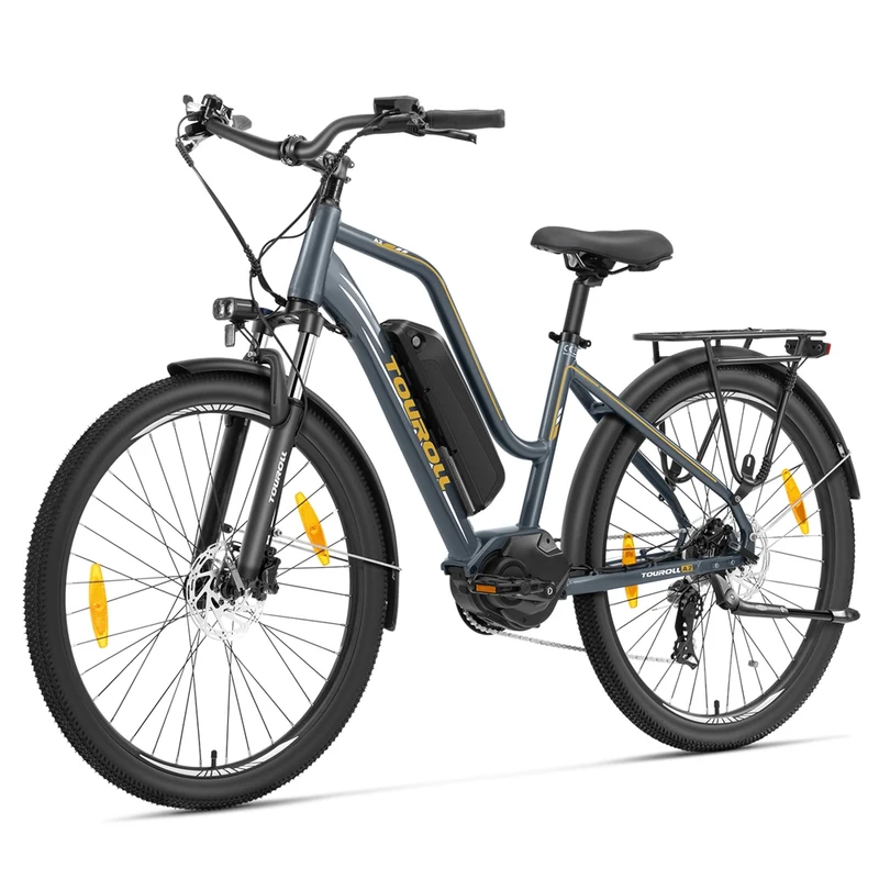Touroll MA2 Electric Bike 27.5" Tire 250W Motor 36V 13Ah Battery