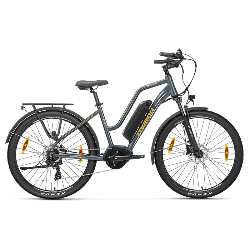 Touroll MA2 Electric Bike 27.5" Tire 250W Motor 36V 13Ah Battery