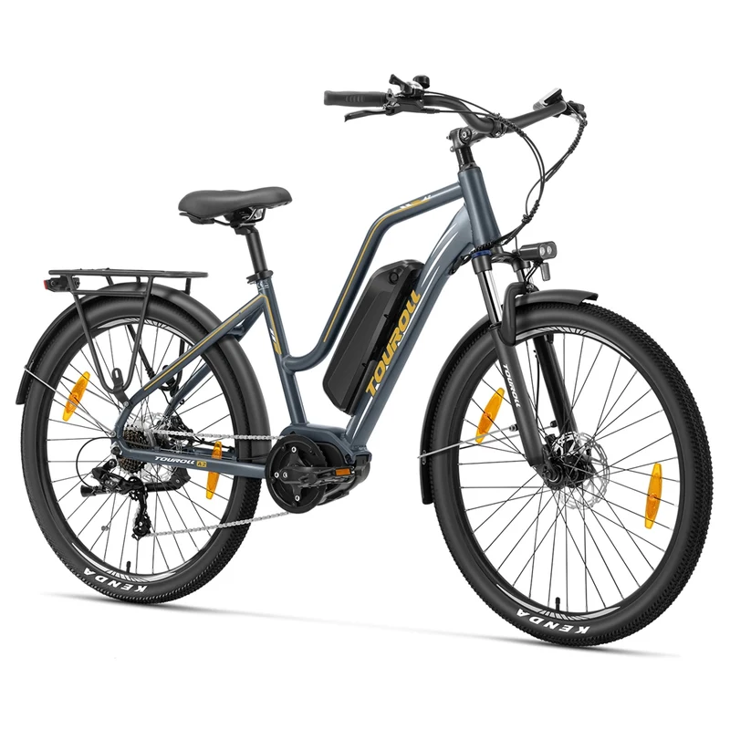 Touroll MA2 Electric Bike 27.5" Tire 250W Motor 36V 13Ah Battery