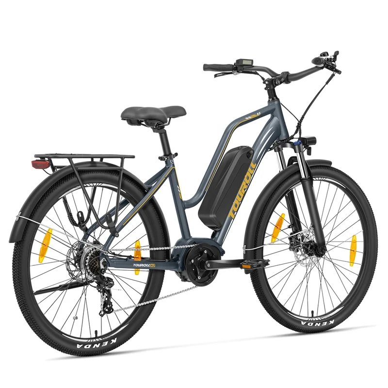 Touroll MA2 Electric Bike 27.5" Tire 250W Motor 36V 13Ah Battery