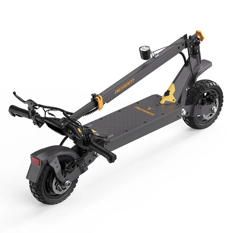 Ausom L1 Electric Scooter Single 800W Motor 10" Tires 48V 15.6Ah Battery