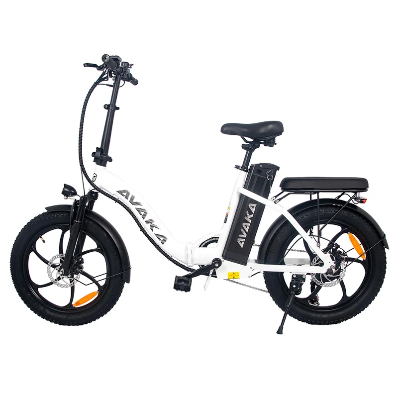 AVAKA BZ20 Plus Electric Bike 20" Tires 500W Motor 48V 18.2Ah Battery