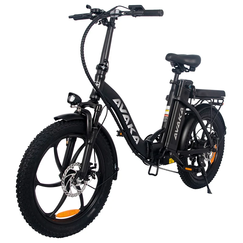 AVAKA BZ20 Plus Electric Bike 20" Tires 500W Motor 48V 18.2Ah Battery