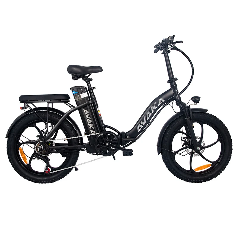 AVAKA BZ20 Plus Electric Bike 20" Tires 500W Motor 48V 18.2Ah Battery