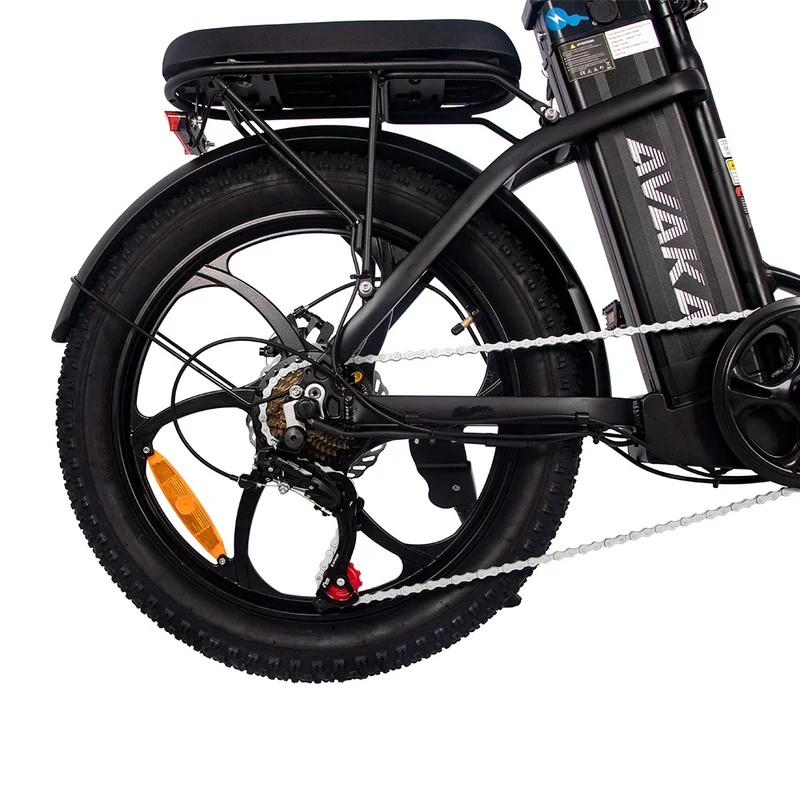 AVAKA BZ20 Plus Electric Bike 20" Tires 500W Motor 48V 18.2Ah Battery