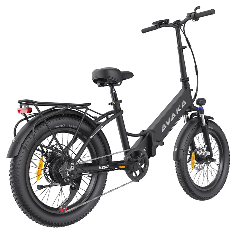 AVAKA K300 Electric Bike 20" Fat Tires 350W Motor 36V 16Ah Battery