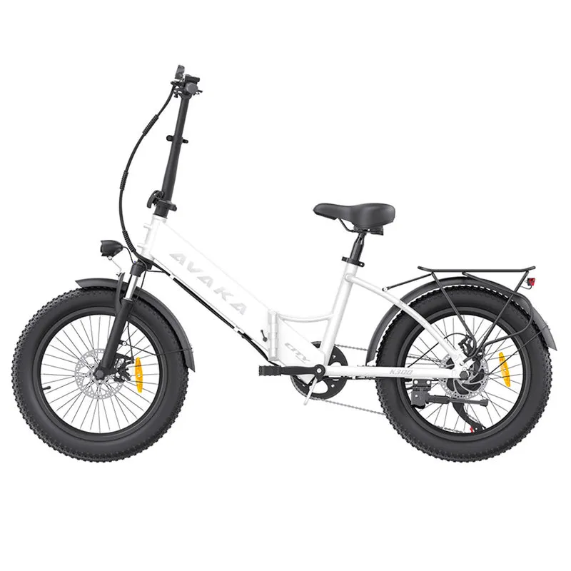 AVAKA K300 Electric Bike 20" Fat Tires 350W Motor 36V 16Ah Battery