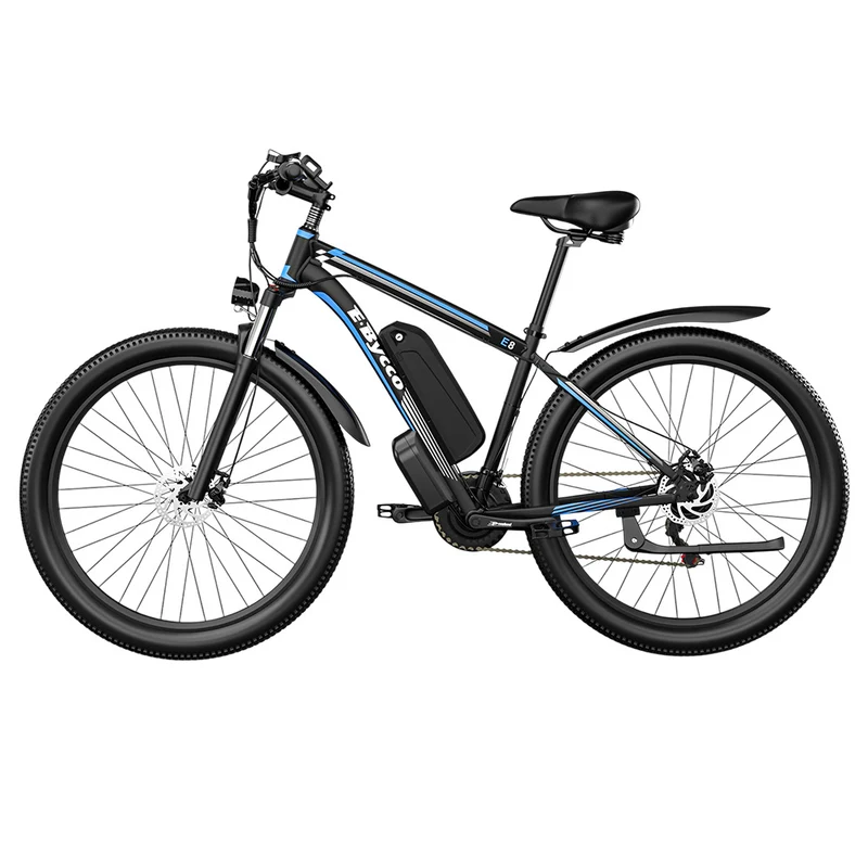 E·Bycco E8 Electric Mountain Bike 29" Tires 750W Motor 48V 17.5Ah Battery