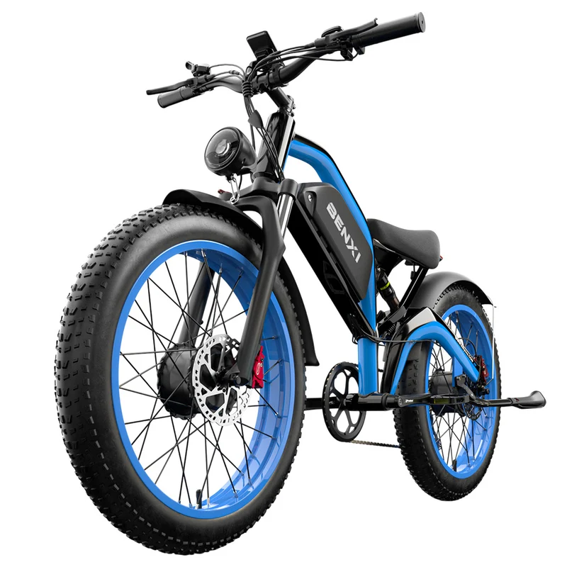 E·Bycco EB9 Electric Bike 26" Tires Dual 1000W Motors 52V 23Ah Battery