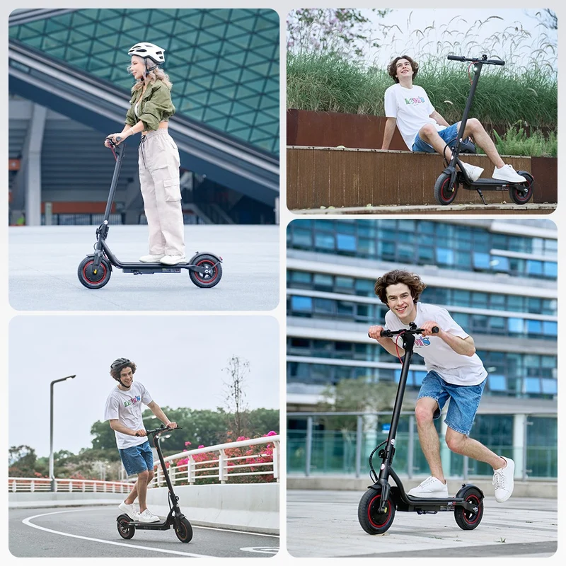 iScooter W6 Electric Scooter 10" Tires 500W Motor 36V 7.8Ah Battery
