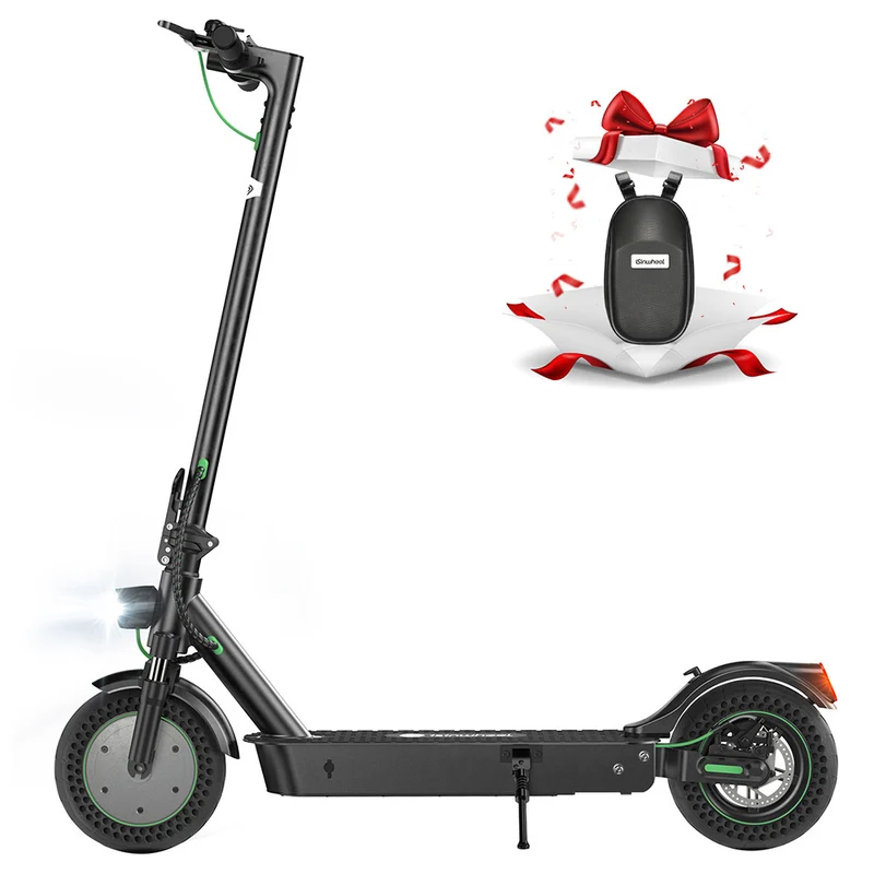 isinwheel S9 Max Electric Scooter with ABE 10" Tires 500W Motor 36V 10.4Ah Battery