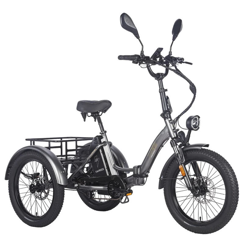 Fafrees F20 Mate Electric Cargo Tricycle 48V 21Ah Battery With L2e-P Certified