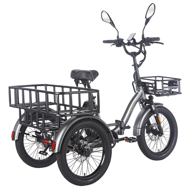 Fafrees F20 Mate Electric Cargo Tricycle 48V 21Ah Battery With L2e-P Certified