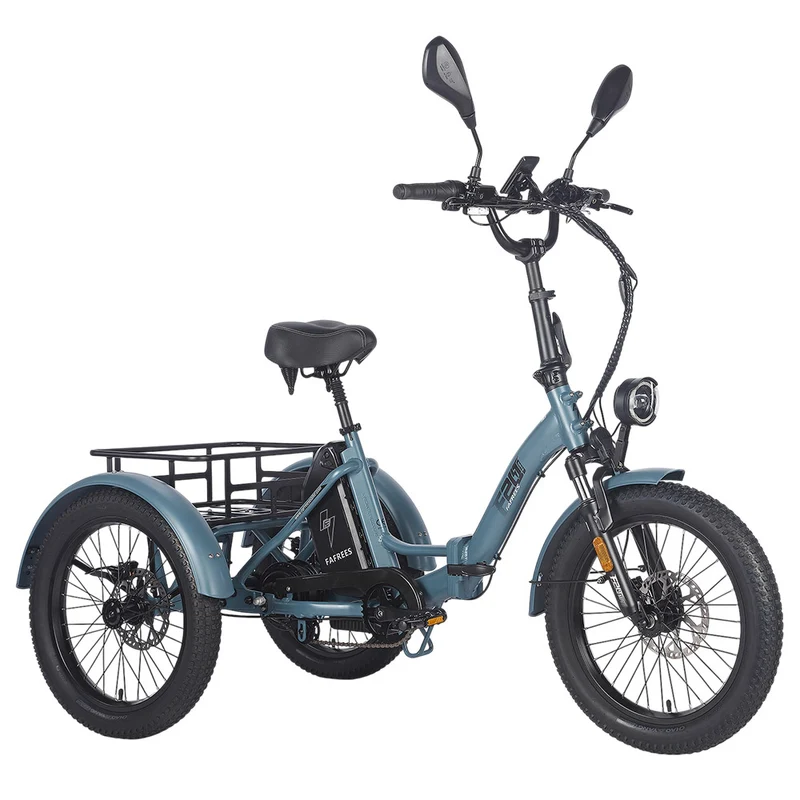 Fafrees F20 Mate Electric Cargo Tricycle 48V 21Ah Battery With L2e-P Certified