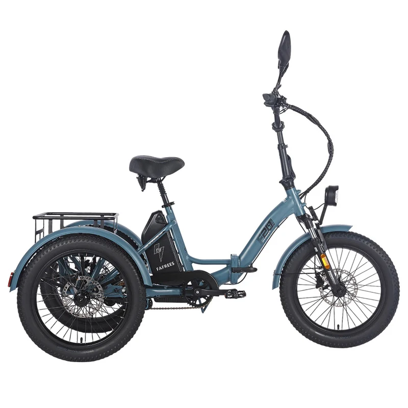 Fafrees F20 Mate Electric Cargo Tricycle 48V 21Ah Battery With L2e-P Certified