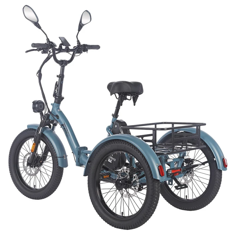Fafrees F20 Mate Electric Cargo Tricycle 48V 21Ah Battery With L2e-P Certified