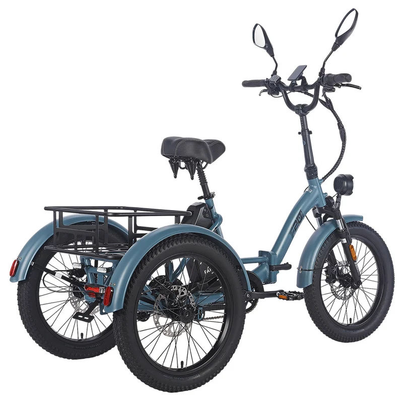 Fafrees F20 Mate Electric Cargo Tricycle 48V 21Ah Battery With L2e-P Certified