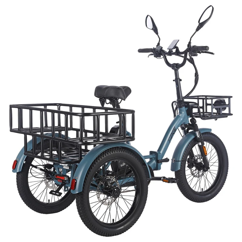 Fafrees F20 Mate Electric Cargo Tricycle 48V 21Ah Battery With L2e-P Certified