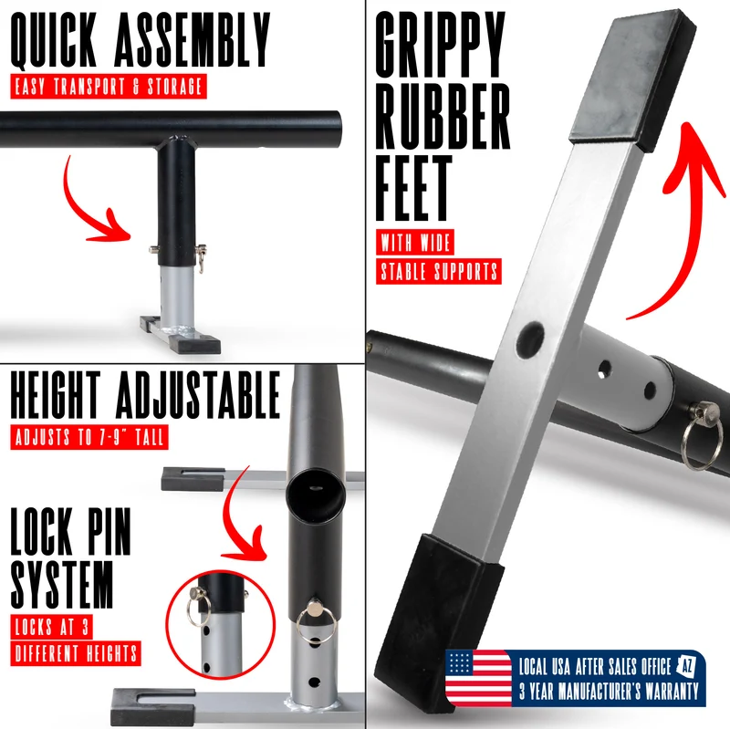 Madd Gear Grind Rail Extension Kit - Black / Gray