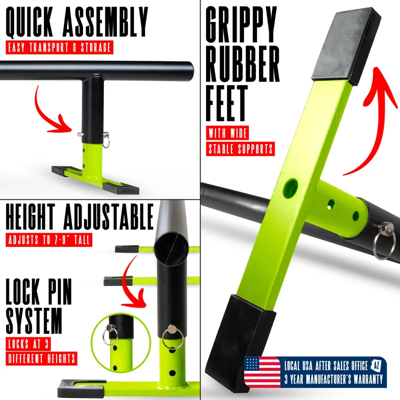 Madd Gear 99" Grind Rail - Black / Green