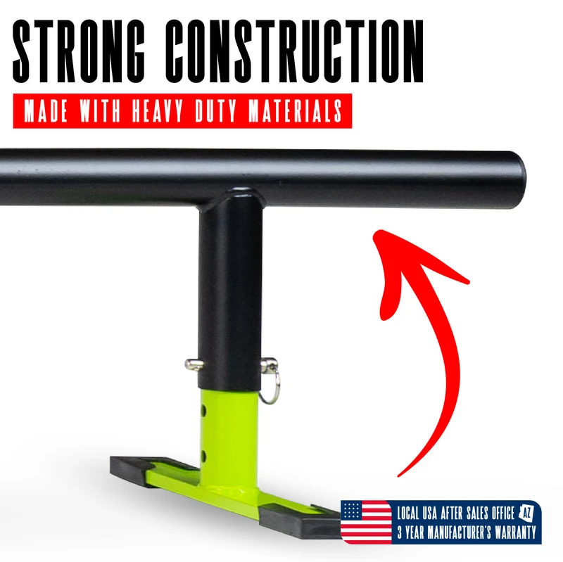 Madd Gear 99" Grind Rail - Black / Green