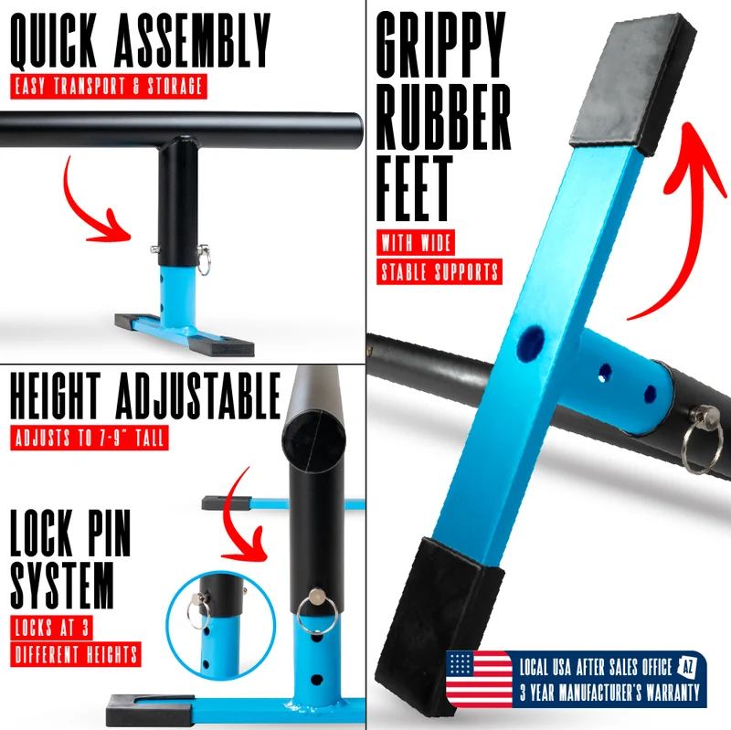 Madd Gear 55" Grind Rail - Black / Blue