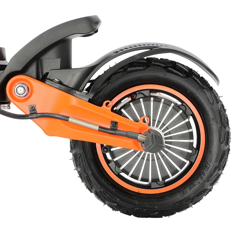KUGOO LX9+ Electric Scooter 9" Tires Dual 650W Motors 48V 18.2Ah Battery