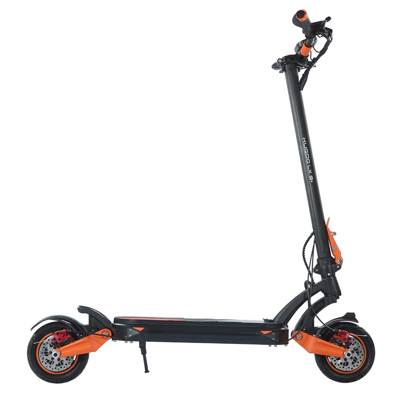 KUGOO LX9+ Electric Scooter 9" Tires Dual 650W Motors 48V 18.2Ah Battery