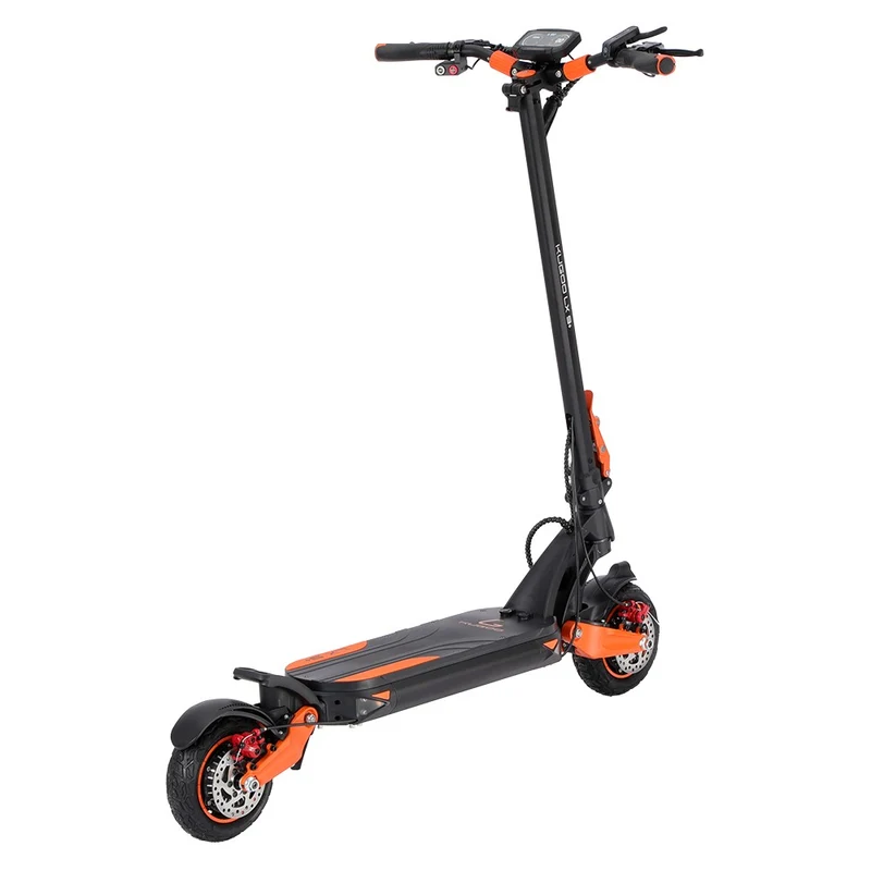 KUGOO LX9+ Electric Scooter 9" Tires Dual 650W Motors 48V 18.2Ah Battery
