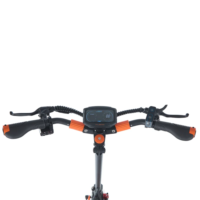 KUGOO LX9+ Electric Scooter 9" Tires Dual 650W Motors 48V 18.2Ah Battery