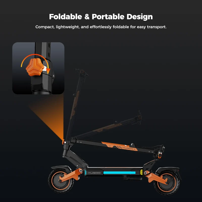 KUGOO F3 Pro Max Electric Scooter 10" Tires Dual 1100W Motors 52V 23.4Ah Battery