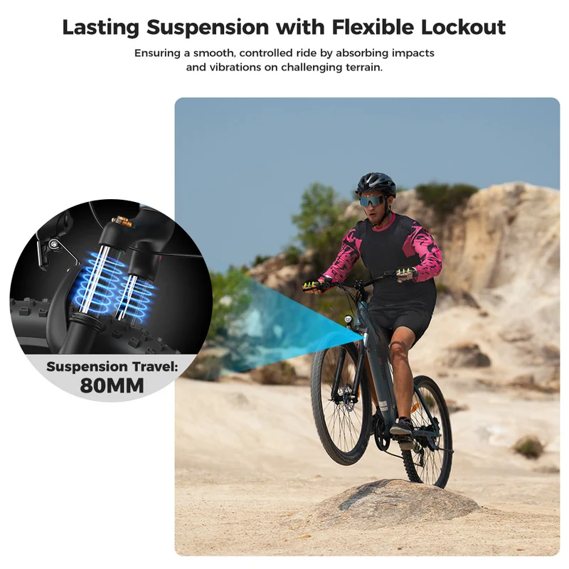 Foride Xtremer 3 Electric Bike 29" Tires 250W Motor 48V 12Ah Battery