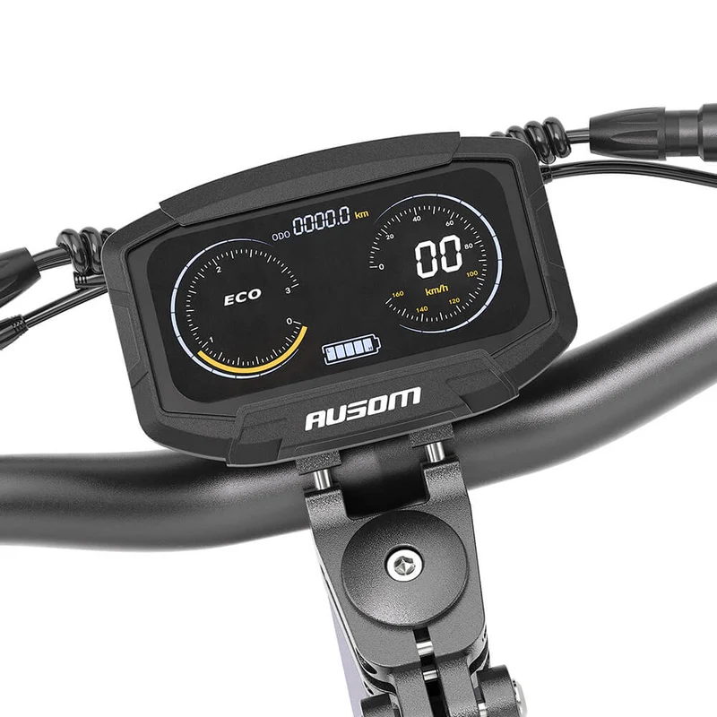 Ausom F1 Max Electric Scooter Dual 1400W Motor 60V 20.8Ah Battery 10" Tires
