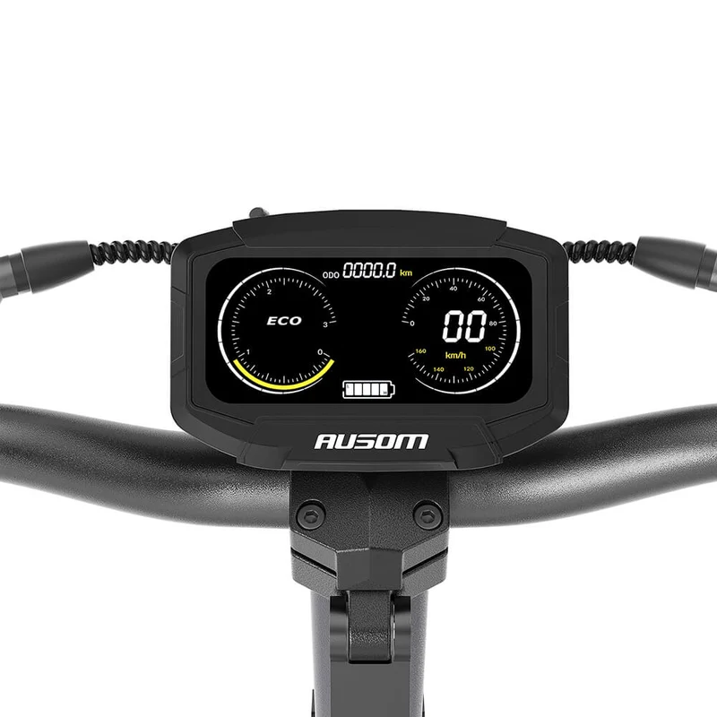 Ausom DT2 Pro Electric Scooter Dual 1100W Motor 52V 23.4Ah Battery 10" Tires
