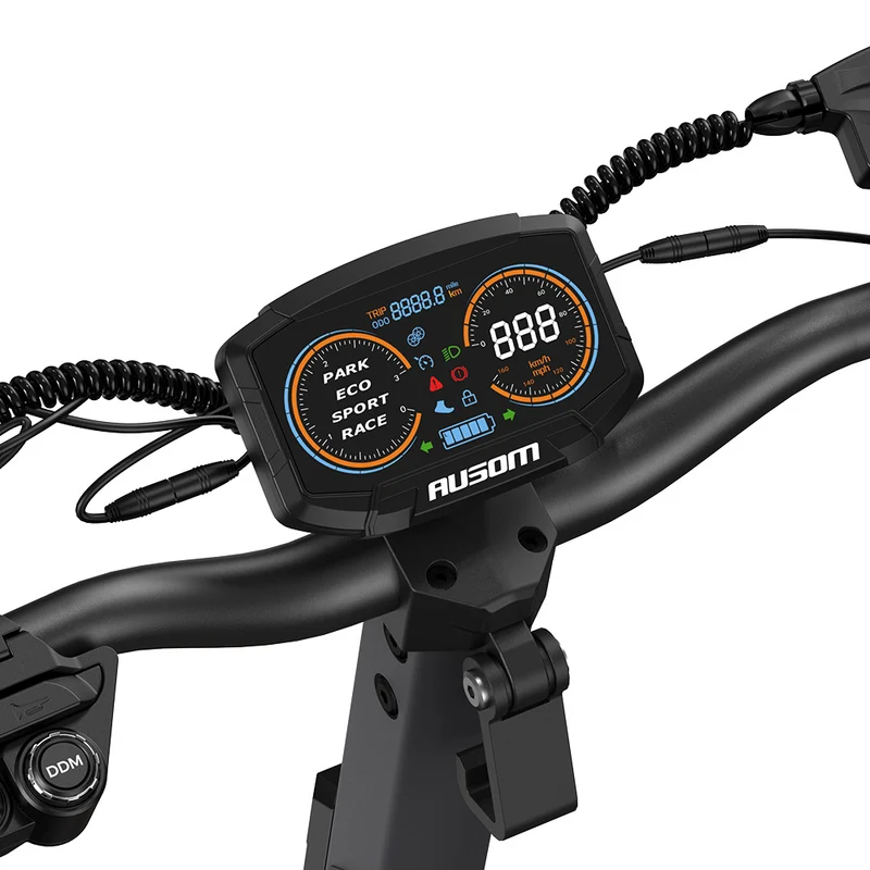 Ausom L2 Max Electric Scooter Single 1000W Motor 48V 20.8Ah Battery 10" Tires
