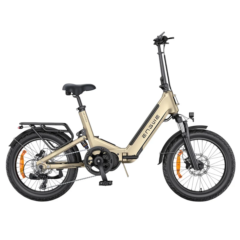 ENGWE L20 3.0 Pro Electric Bike 20" Tires 250W Mid-Drive Motor 48V 15Ah Battery