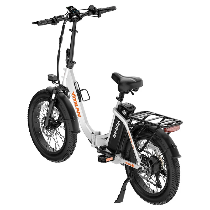 Vitilan U3 Electric Bike 20" Fat Tires 750W Motor 48V 13Ah Battery