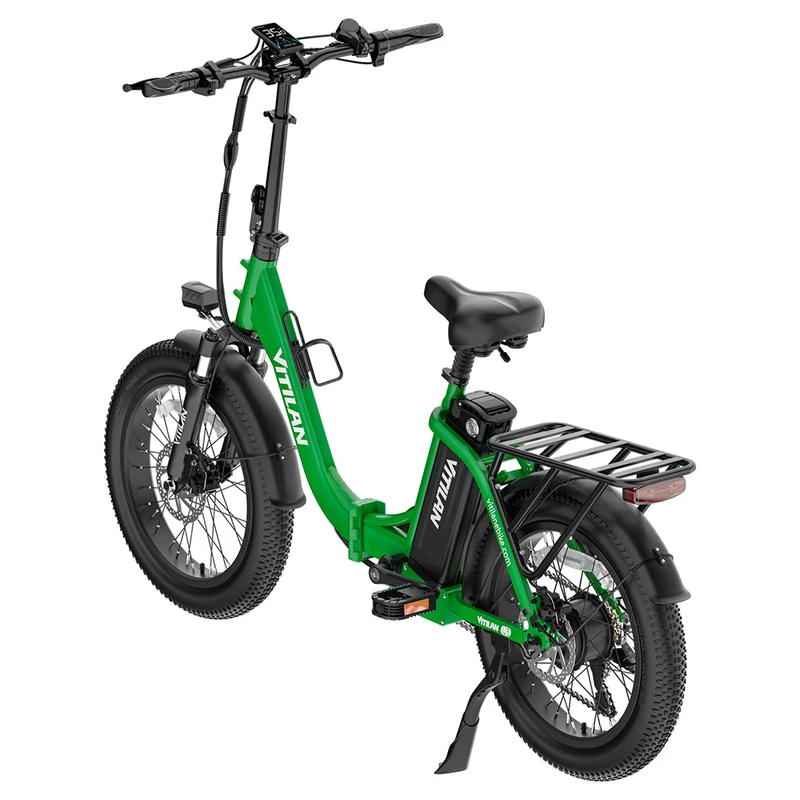 Vitilan U3 Electric Bike 20" Fat Tires 750W Motor 48V 13Ah Battery
